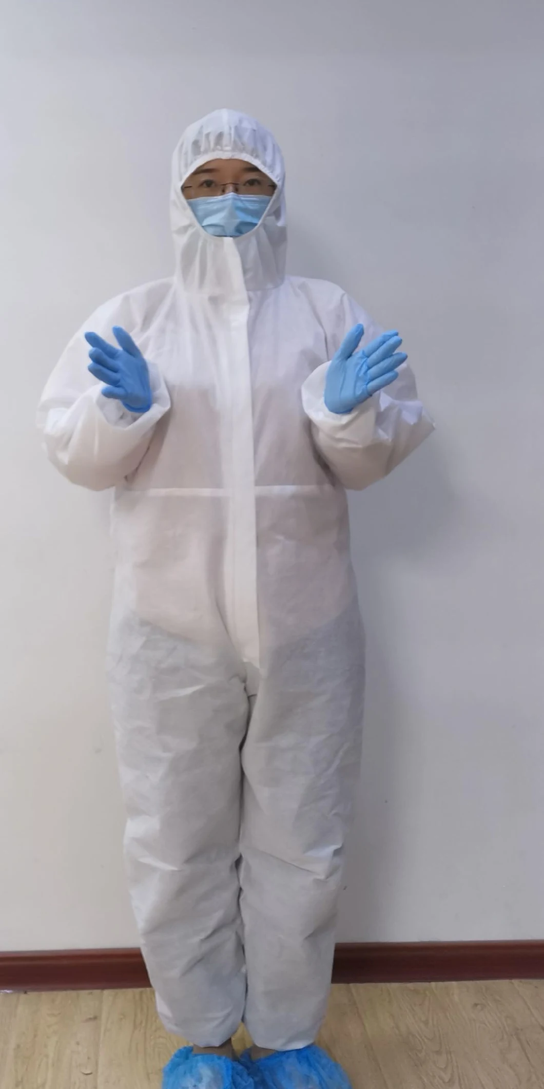 Overall Disposable Personal Protective Suits Clothing Suits Safey Equipment