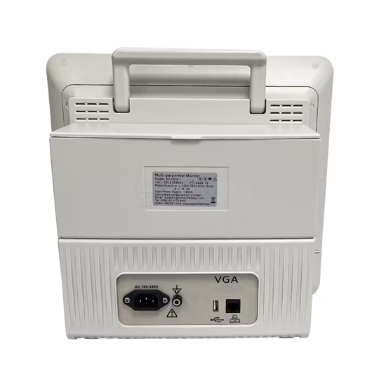 Preço de fábrica Sistema de Monitoramento de Saúde ECG Oximetria 6 em 1 Monitor de Paciente