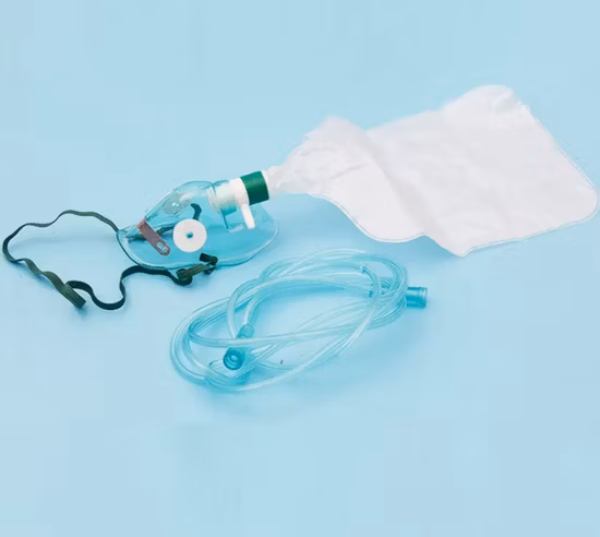 Fábrica CE e ISO Aprovam Máscara de Oxigênio Médica Descartável para Hospital